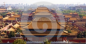 Zakázaný mesto cisárovi palác peking 