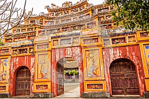 The Forbidden City at Hue, Vietnam