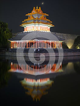 Forbidden City night scenes