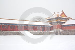 The Forbidden City in the Snow