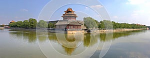 Forbidden city, turret, Beijing, China
