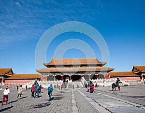 The Forbidden City view