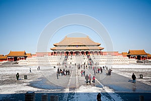 The Forbidden City view