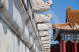 Forbidden City in winter