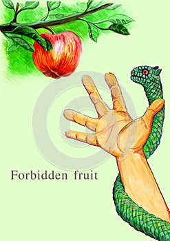 Forbidden fruit plucking