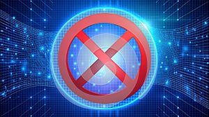 Forbidden Knowledge: A Digital Canvas Depicting the Banishment of Artificial Intelligence  Generative AI