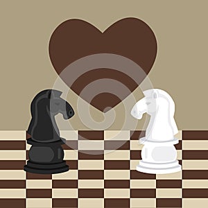 Forbidden taboo no romance two horse chess fall in love