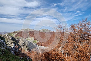 Forca d`Acero, Abruzzo National Park, Italy photo