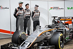 FORCE INDIA PRESENTATION - F1 TEST 2016