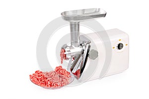 Force-meat and meat grinder.