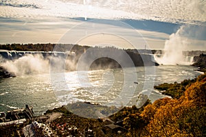 The force of nature at Niagara Falls