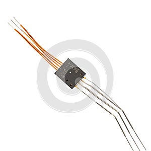 Force Sensitive Resistor isolated on a white background