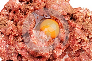 Forcemeat with egg