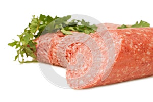 Forcemeat and sausage