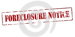 Forclosure notice