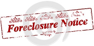 Forclosure notice