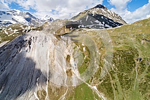 Forcola of Livigno CH, Aerial