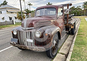 Ford 1 Â½ Ton Pickup Circa 1945