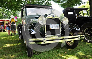 Ford A in Antique Car Show