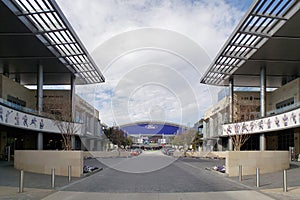 Ford Center and the Star in Frisco Texas USA