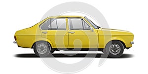 Ford Escort Mark2 isolated