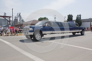 Ford F350 Stretch Limo at Parade