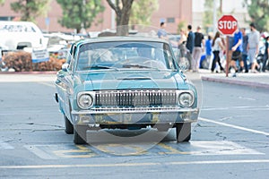 Ford Falcon car on display