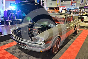 1965 Ford Mustang Fastback at 25th Trans Sport Show in Pasay, Philippines