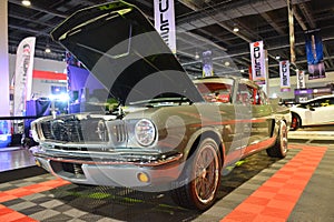 1965 Ford Mustang Fastback at 25th Trans Sport Show in Pasay, Philippines