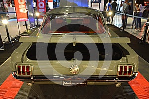 1965 Ford Mustang Fastback at 25th Trans Sport Show in Pasay, Philippines