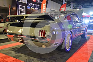 1965 Ford Mustang Fastback at 25th Trans Sport Show in Pasay, Philippines