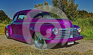 Ford Plymouth Club Coupe 1942 in HDR