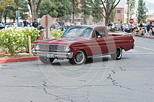 Ford Ranchero car on display