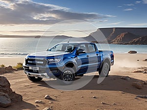 Ford Ranger pickup truck car in Australia west coast