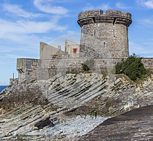 Ford of Socoa on the Atlantic coast, Ciboure, France