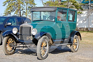 Ford T Model in Antique Car Show