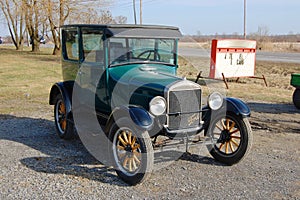 Ford T Model in Antique Car Show