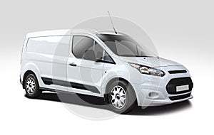 Ford Transit side view isolated on white