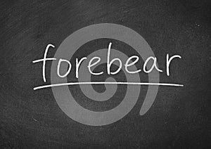 Forebear