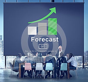 Forecast Prediction Future Plan Strategy Online Concept photo