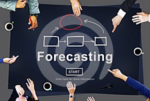 Forecasting Forecast Estimation Business Future Concept photo