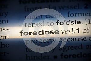 Foreclose