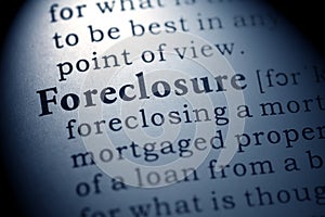 foreclosure