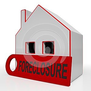 Foreclosure House Shows Repayments Stopped And Repossession By L photo