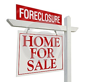 Foreclosure Real Estate Sign