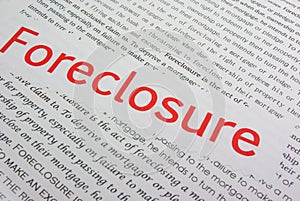 Foreclosure