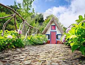 Forecourt of the house photo