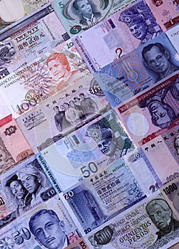 Foreign currencies notes