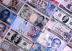 Foreign currencies notes