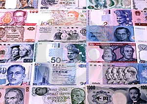 Foreign currencies notes